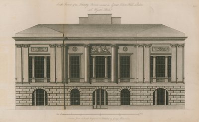 Zuidkant van Trinity House door English School