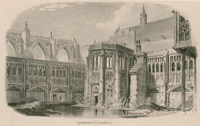 Sprekers Kloosters, Westminster Palace door English School