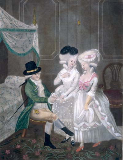 Sr. Timothy Thicketts eerste reel naar Londen, of de Schoonheden van Kings place, loten trekkend voor een --, 1781 door English School