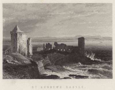 Kasteel van St Andrews door English School