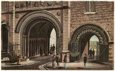 St. Augustinuspoort, Normandische boog door English School