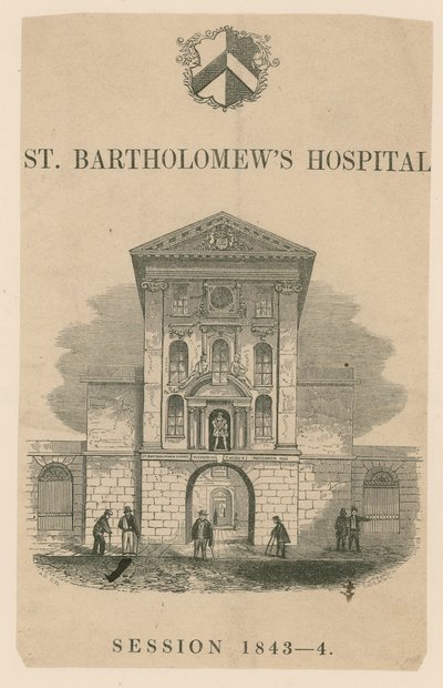 St Bartholomeus Ziekenhuis, Smithfield door English School