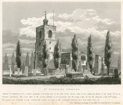 St. Dunstans, Stepney, Londen door English School
