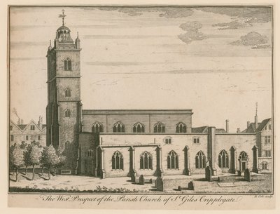 St Giles, Cripplegate, Londen door English School