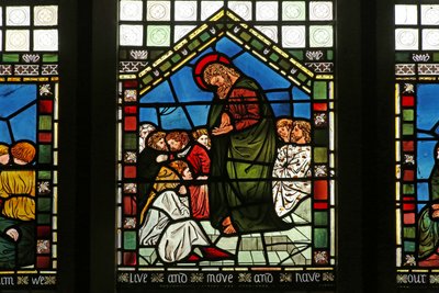 Sint Paulus predikt in Athene door English School