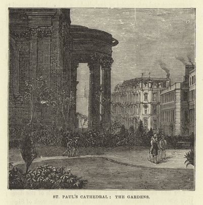 St Pauls Kathedraal, de Tuinen door English School