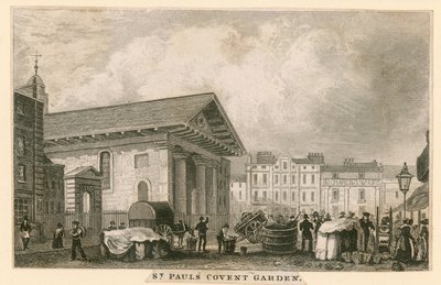 St. Pauls, Covent Garden, Londen door English School