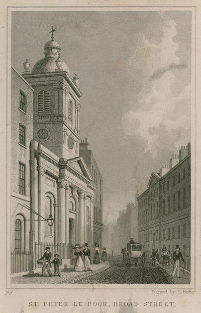 St Peter de Arme, Londen door English School
