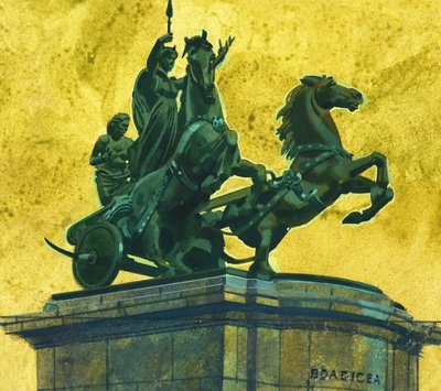 Standbeeld van koningin Boudica door English School