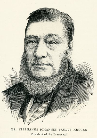 Stephanus Johannes Paulus Kruger (1825-1904) Illustratie voor The Graphic door English School
