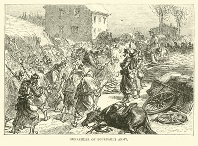 Overgave van het leger van Bourbaki, januari 1871 door English School