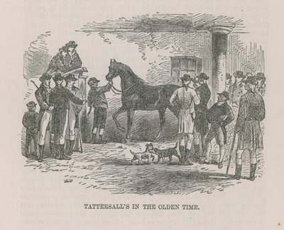 Tattersalls in vroegere tijden door English School