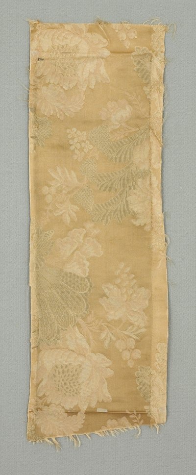 Textielfragment, begin 19e eeuw door English School