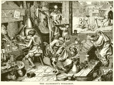 De Werkplaats van de Alchemist door English School