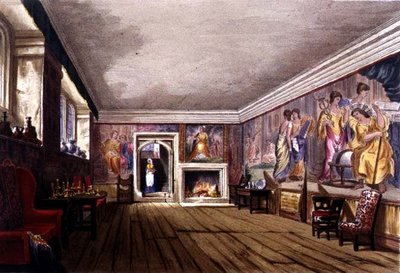 De voorzaal, Cotehele huis door English School