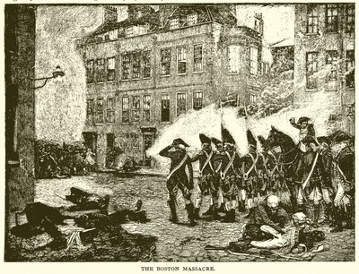 Het Bloedbad van Boston door English School