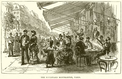 De Boulevard Montmartre, Parijs door English School