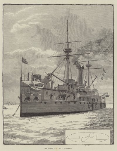 De Britse Marine, HMS Agamemnon door English School