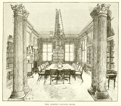 De Kabinetsraadkamer door English School