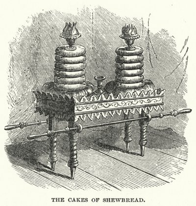 De toonbroden (gravure) door English School