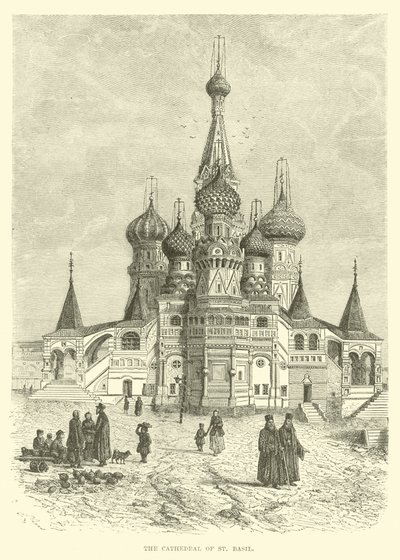 De Kathedraal van Sint-Basilius door English School