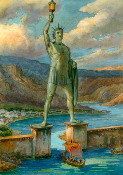 De Kolossus van Rhodos door English School