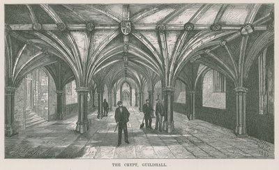 De Crypte, Guildhall, Londen door English School