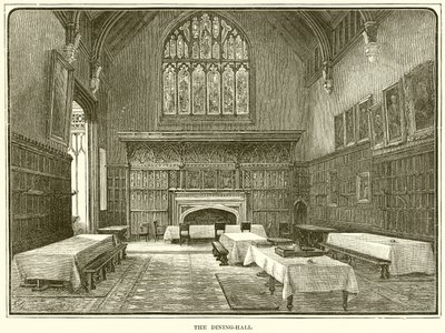 De eetzaal door English School