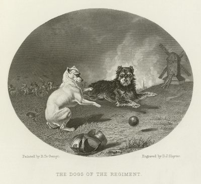 De honden van het regiment door English School