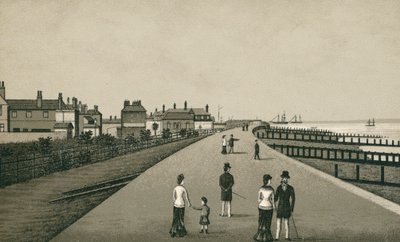 De Esplanade, Harwich (litho) door English School