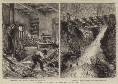 De Overstromingen in Monmouthshire door English School