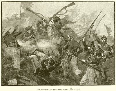 De Fransen in de Malakoff door English School