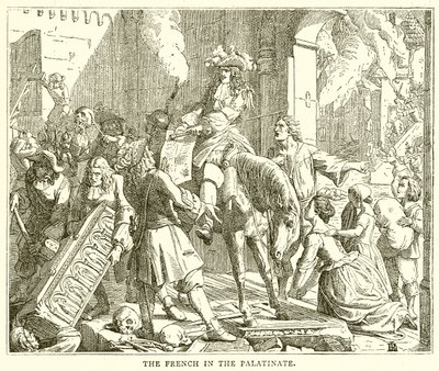 De Fransen in de Palts door English School