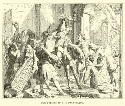 De Fransen in de Palts door English School