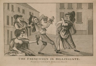 De Fransen in Billingsgate door English School