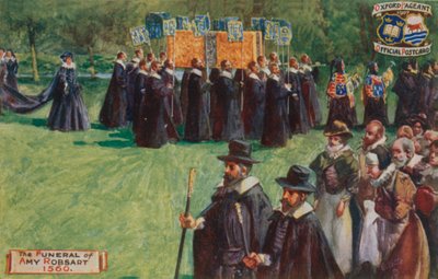 De Begrafenis van Amy Robsart, 1560 door English School