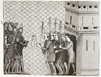 De Garnizoen Geeft zich Over, ca. 1880 door English School