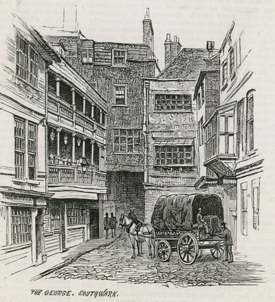 The George, Southwark door English School