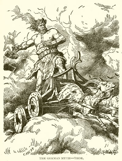 De Duitse mythe--Thor door English School