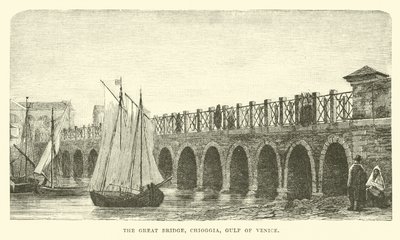 De Grote Brug, Chioggia, Golf van Venetië door English School
