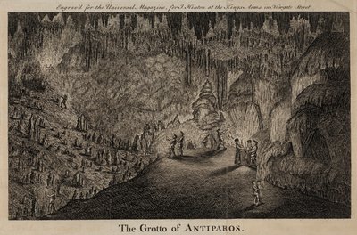 De grot van Antiparos, Griekenland door English School