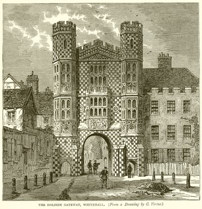 De Holbein Poort, Whitehall door English School