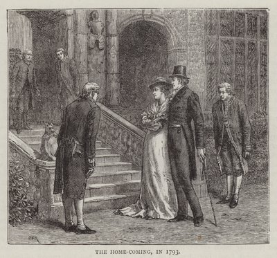 De thuiskomst, in 1793 door English School