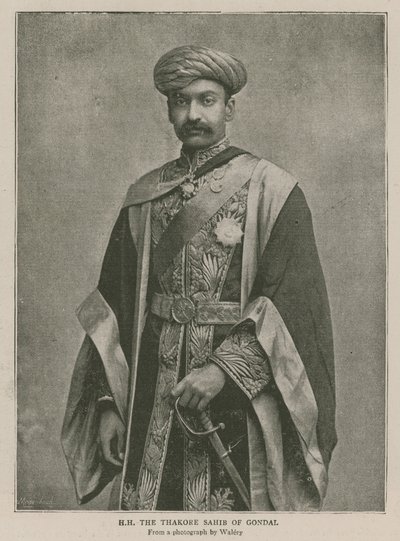 Het Imperial Institute: Zijne Hoogheid de Thakore Shahib van Gondal door English School