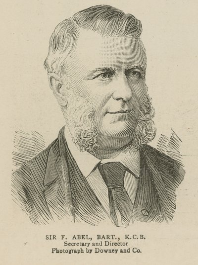 Het Imperial Institute: Sir F Abel, secretaris en directeur door English School