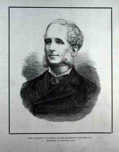 De overleden Mr. T. H. Burke, ondersecretaris voor Ierland door English School