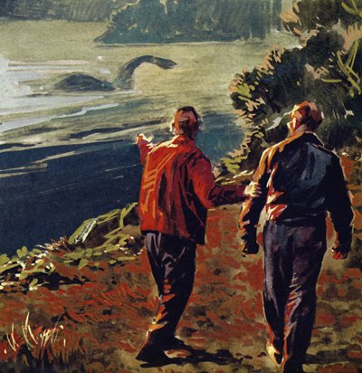 Het monster van Loch Ness werd vaak gezien in de jaren 1930 door English School