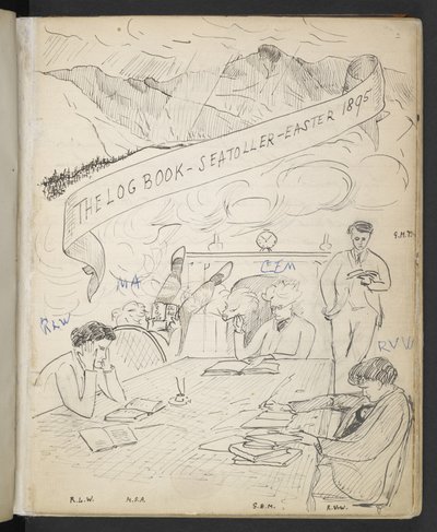 Het logboek, Seatoller, Pasen 1895 door English School