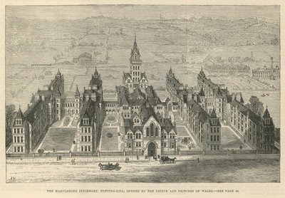 Het Marylebone Ziekenhuis, Ladbroke Grove Road, Notting Hill door English School
