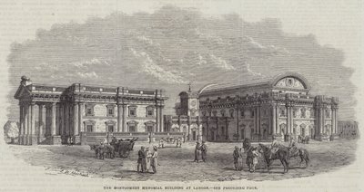 Het Montgomery Memorial Gebouw in Lahore door English School
